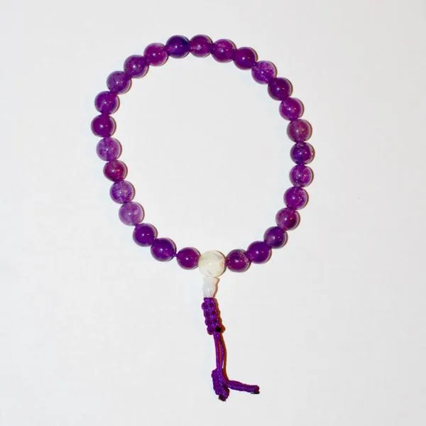 Ametyst Hand Mala 8mm