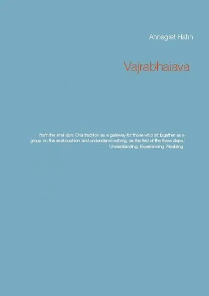 Hahn, Annegret : Vajrabhaiava