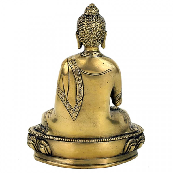 Buddha Statue mit Mudra der Lehre