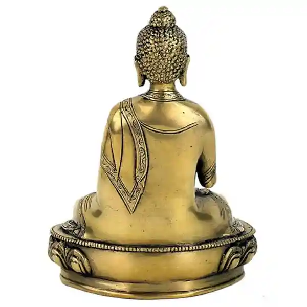 Buddha Statue mit Mudra der Lehre