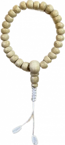 Handmala bone natural 21 pearls