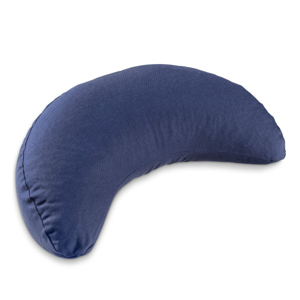 Organic yoga pillow half moon