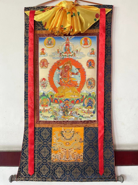 Dorje Drollo thangka