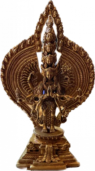 1000arm Avalokiteshvara Statue 6 Inch