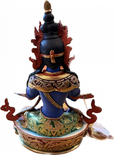 Handbemalte Vajradhara Statue