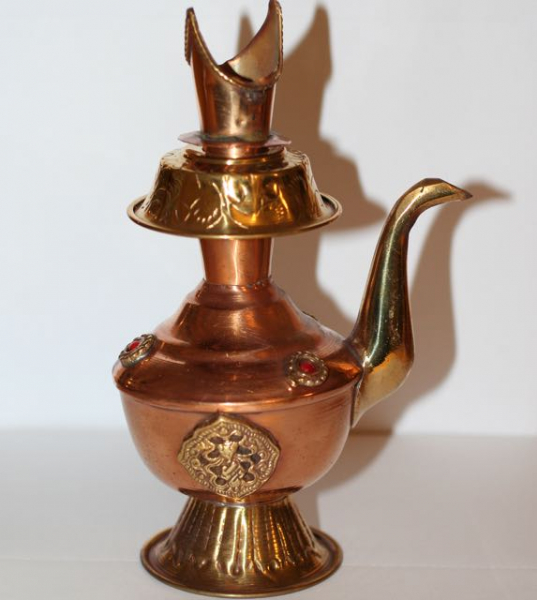Bumpa Vase brass 7 Inch