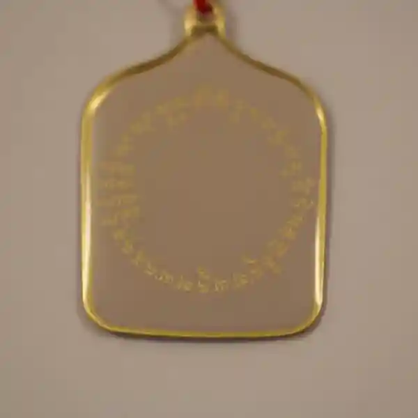 Deity Pendant - White Mahakala