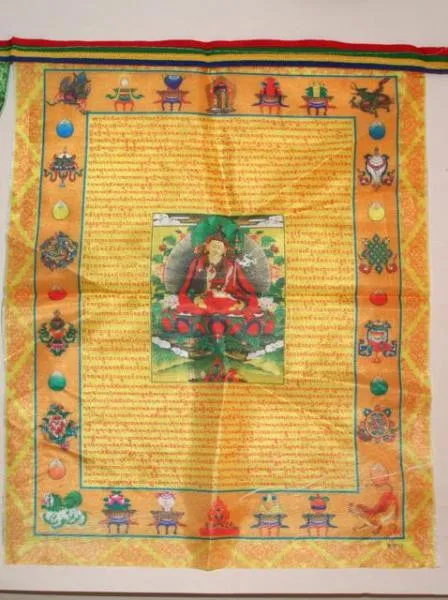 Prayer flags Buddha's