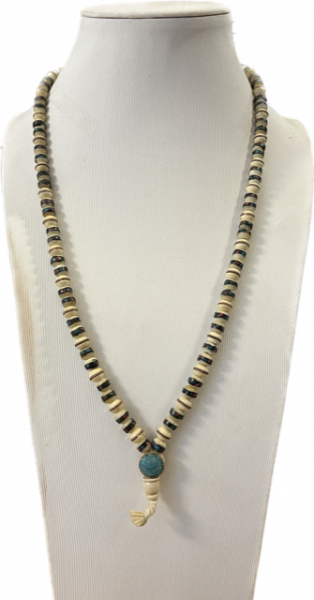 Yak Bone Mala, white