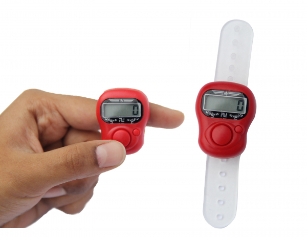 Finger Mantra Counter, Blue