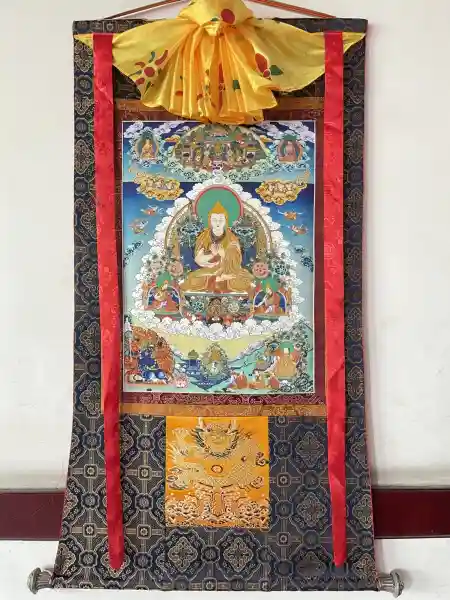 Tsongkhapa Thangka