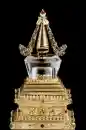 Reliquien Stupa vergoldet