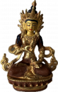 Vajrasattva Statue 15 cm teilvergoldet