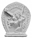 Simhamukha Tsatsa (löwenköpfige Dakini)