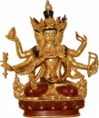 Usnisha Vijaya - Namgyalma Statue 24 cm teilvergoldet