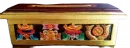 Incense Burner Wood Tibetan Paiting small