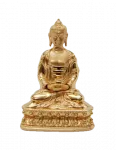 Amitabha Mini Statue vergoldet