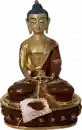 Amitabha Statue 20 cm teilvergoldet
