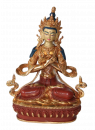 Vajradhara fullgold 9 Inch