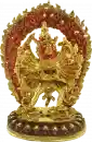 Kalachakra Statue 24 cm vollvergoldet
