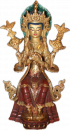 Maitreya 10 Inch halfgold
