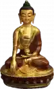 Buddha Sakyamuni Statue with gravur 8 Inch