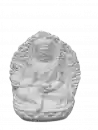 Benefizartikel: gesegnete Guru Rinpoche Tsatsa weiß 13,5 cm