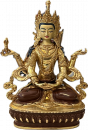 Prajnaparamita Statue teilvergoldet 22 cm