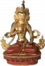 Vajrasattva Statue 21cm teilvergoldet