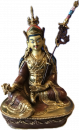 Padmasambhava Statue 22 cm teilvergoldet