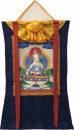 Weiße Tara Thangka Handbemalt