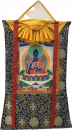 Medizinbuddha Thangka Handbemalt