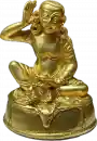 Milarepa Statue 3 Inch gold plated