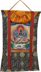 Green Tara Thangka Hand painted