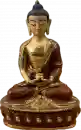 Amitabha Statue 20 cm teilvergoldet