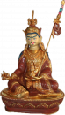 Padmasambhava Statue 22 cm teilvergoldet