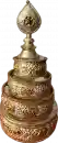 Mandala Set vergoldet/versilbert Mittelgroß