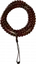 Lotusseed Mala Brown 108 Beads 8mm