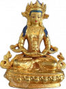 Amitayus Statue 7 cm mit Gesichtsbemalung