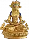 Amitayus Statue 7 cm mit Gesichtsbemalung