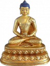 Amitabha Statue 7 cm mit Gesichtsbemalung