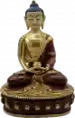 Amitabha Statue 20 cm teilvergoldet