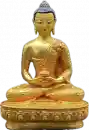 Amitabha Statue 10 cm mit Gesichtsbemalung