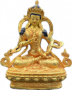 Vajrasattva Statue 4 Inch gold plated with Facepainting