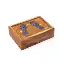Tarot or jewellery box buddha sodalite