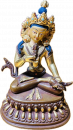 Vajrasattva Statue 4 Inch half-gold