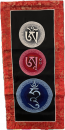 OM AH HUM Wandbehang (65 cm)