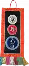 OM AH HUM Wandbehang (65 cm)