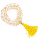 Mala Citrine AA quality 108 beads + brocate bag