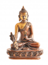 Medicine Buddha Messing, finish: poliert, Nepali Orange Messing, finish: poliert, Nepali Orange